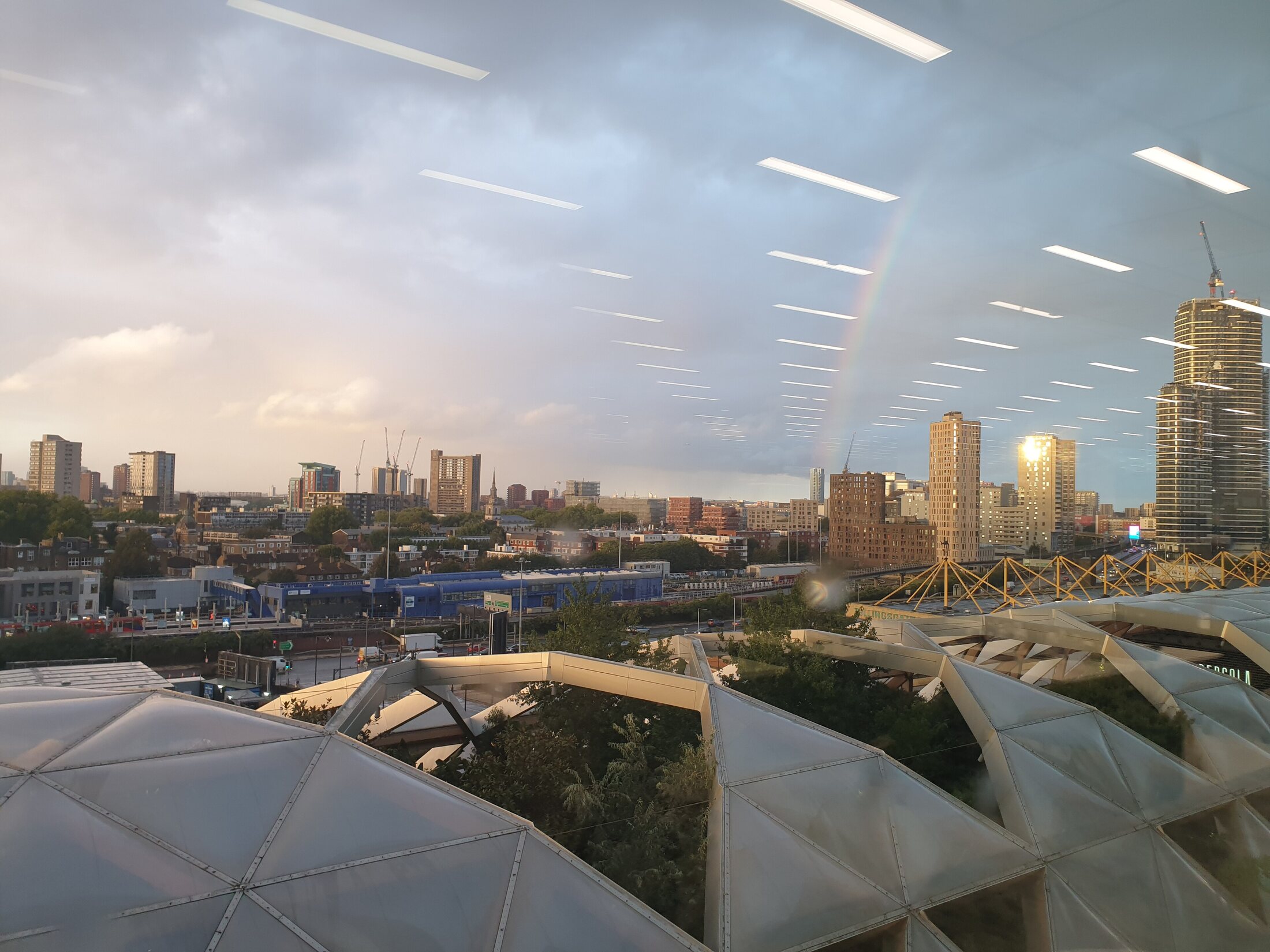 Canary Wharf Elizabeth line station and London rail infrastructure